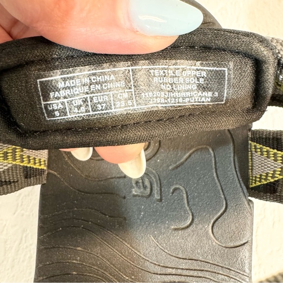 Teva Black Outdoor Comfort Sandal Woman’s Girls 5 - Picture 6 of 6